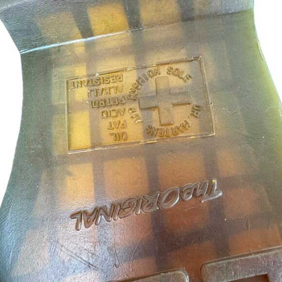 Dr. Martens Vintage Y2K Air Wair Brown Leather Lace Up Loafers Men's Size 12 - Picture 8 of 10